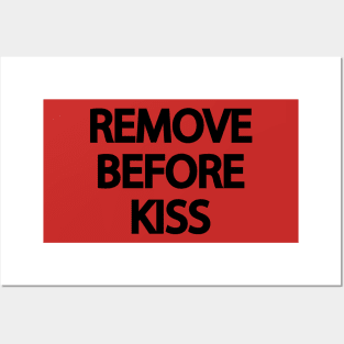 Remove before kiss aviation design Posters and Art